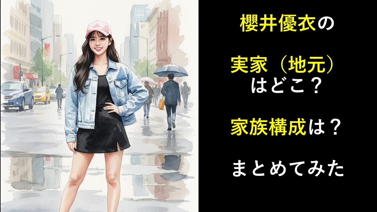 櫻井優衣の実家（地元）はどこ？家族構成は？まとめ