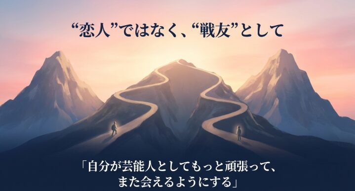 恋人ではなく戦友として　説明イラスト
