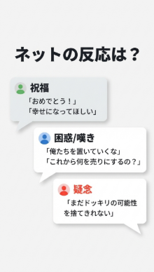 ネットの反応　説明イラスト