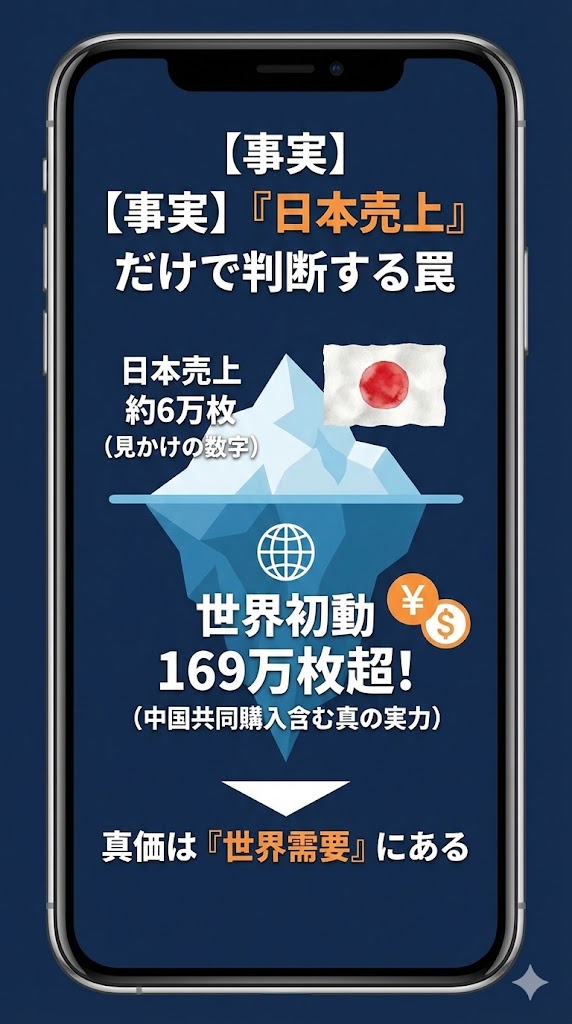 数字のトリック？aespaの「日本売上」と「中国・世界需要」の乖離　図解