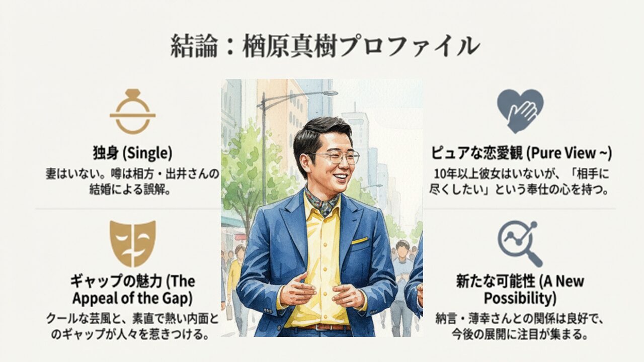 楢原真樹に関するまとめの図解