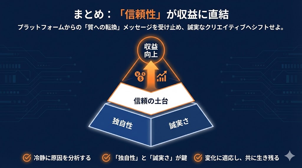 まとめ：2026年は「信頼性」が収益に直結する