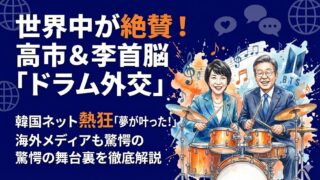高市首相ドラム演奏外交を海外メディア絶賛！韓国の反応や評判は