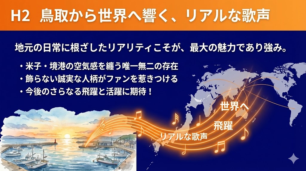 まとめ：jo0ji（ジョージ）のルーツは鳥取の海にあり！