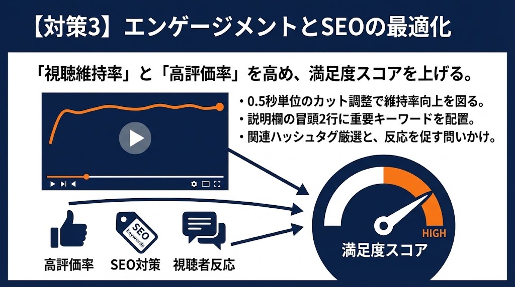 【対策3】エンゲージメントとSEOの最適化