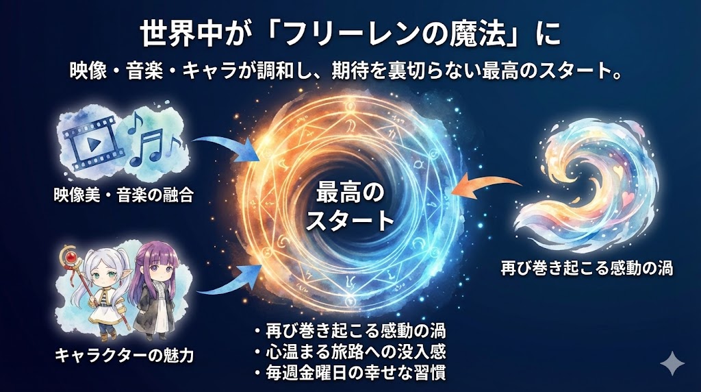 まとめ：世界中がフリーレンの魔法にかかっている