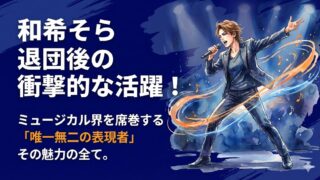和希そら退団後の活躍を追う！出演舞台の感想から探る唯一無二の魅力
