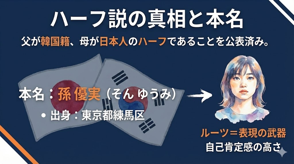 河合優実はハーフ？本名「孫優実」に込められたルーツ