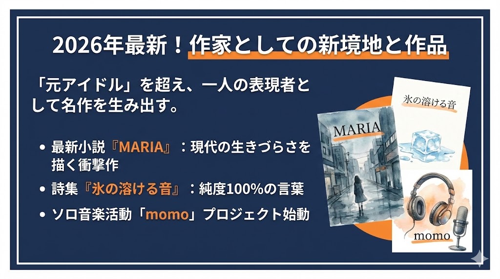 2026年最新！作家としての新境地と公式リンク集