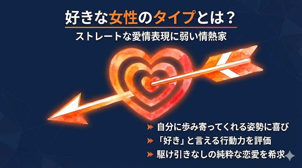 中務の　最新版！好きな女性のタイプ