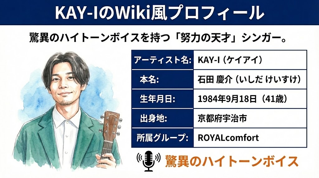 KAY-Iは何者?Wiki風プロフィールと本名