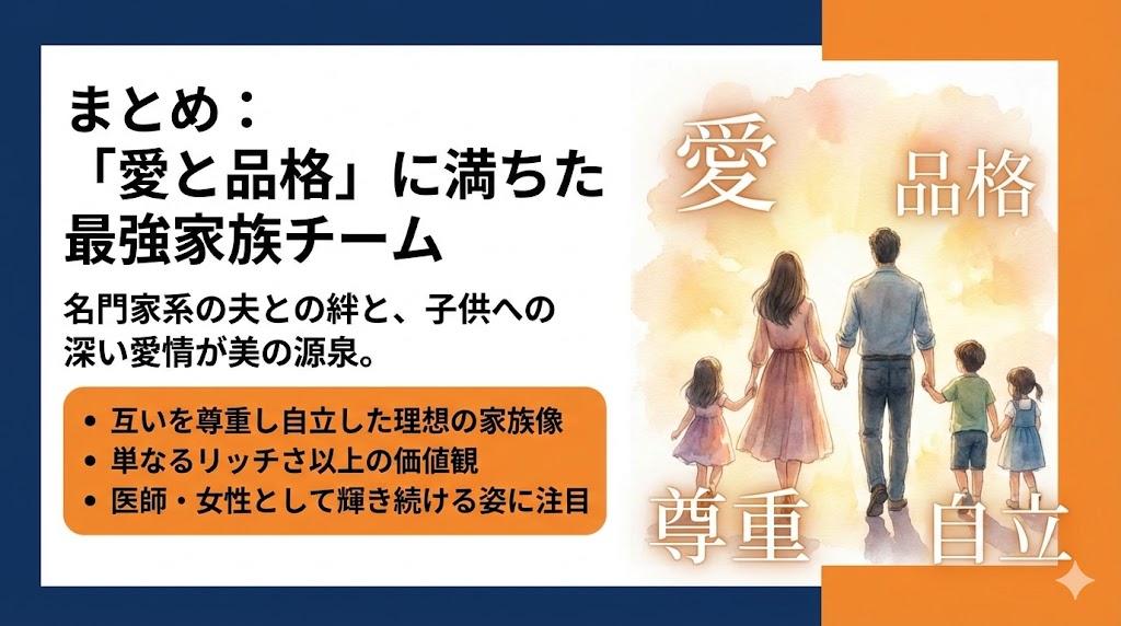 まとめ：友利新の家族は「愛と品格」に満ちた最強チーム