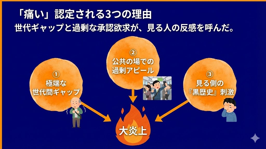 なぜここまで炎上&バズった? 痛さの本質とSNS心理
