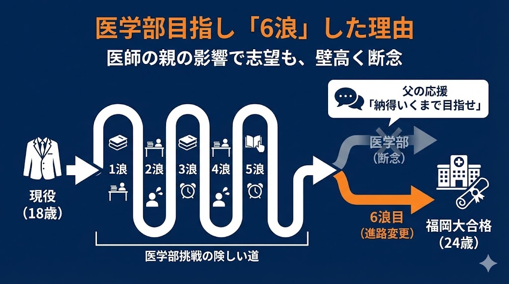 出身大学は「福岡大学 理学部 応用数学科」