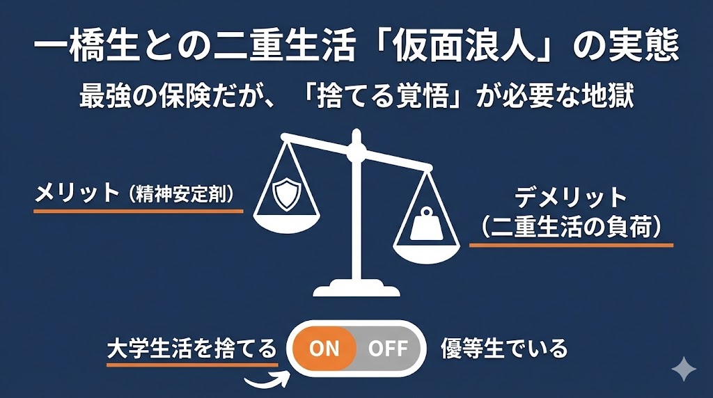 仮面浪人のリアル:メリットと地獄