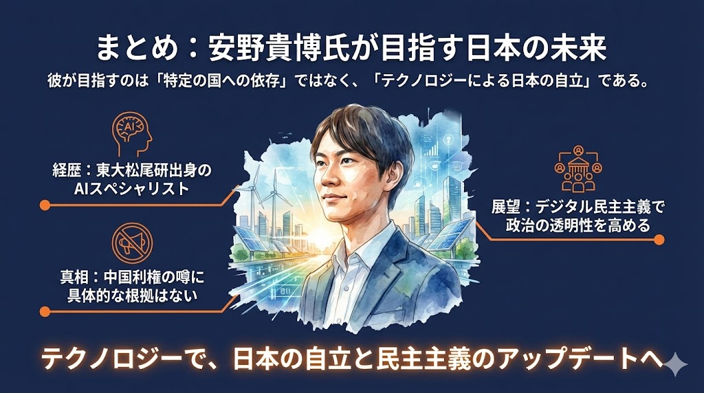 結論、安野貴博、未来、デジタル民主主義