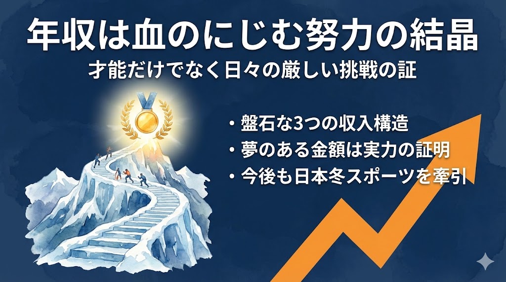 まとめ:堀島行真の年収は血のにじむ努力の結晶