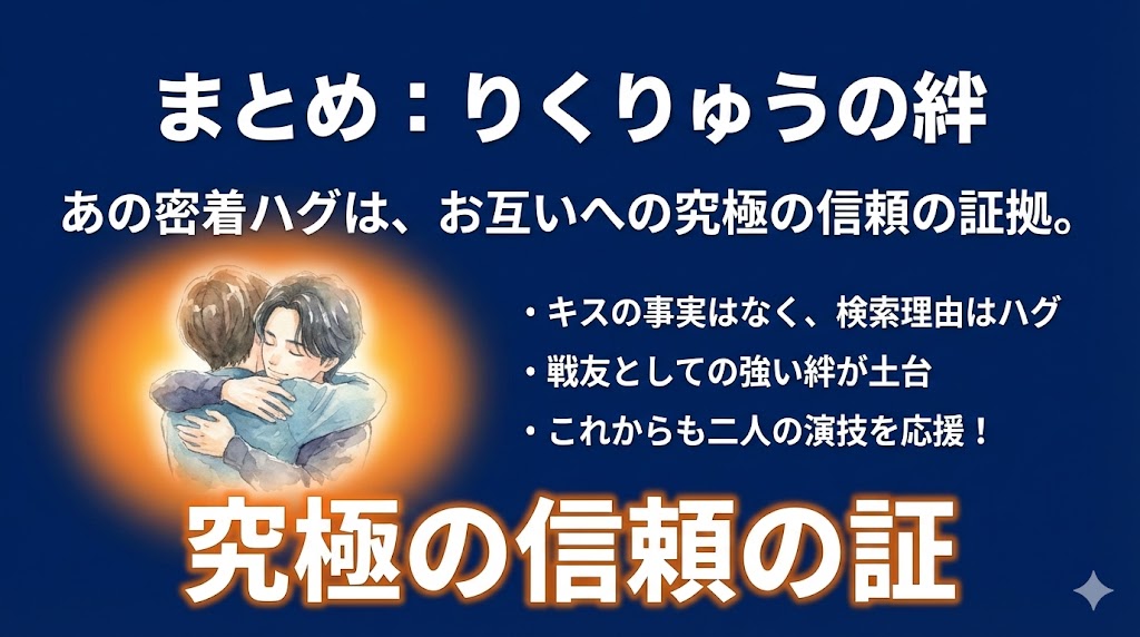 まとめ りくりゅうの絆 密着ハグ