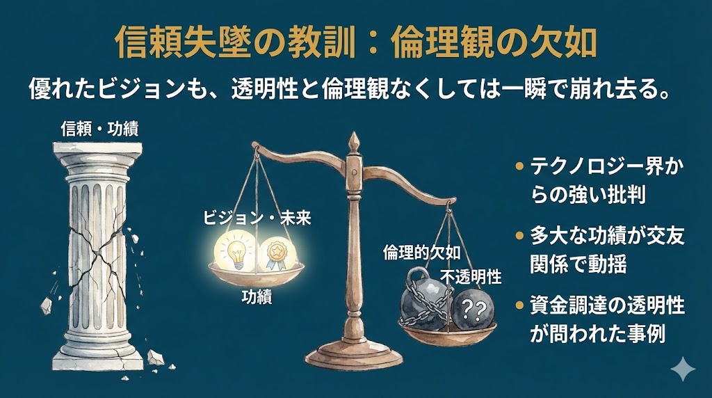 信頼失墜の教訓　図解