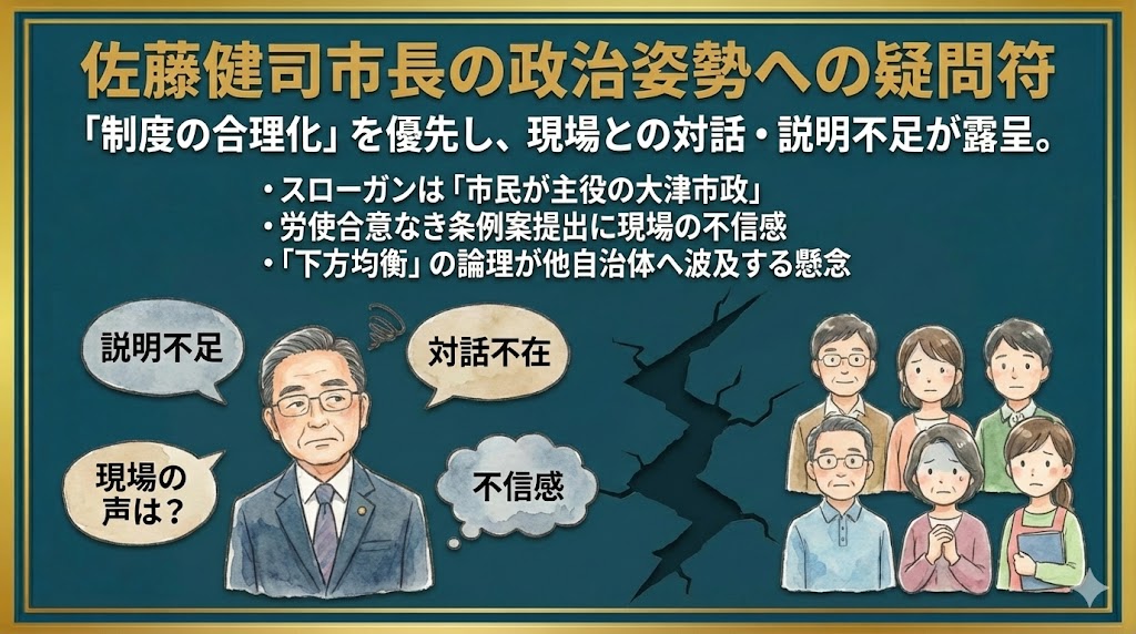 佐藤健司市長とは──経歴と政治スタンス