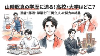山時聡真の学歴｜高校は聖徳学園・大学は現在進学中で慶応有力説