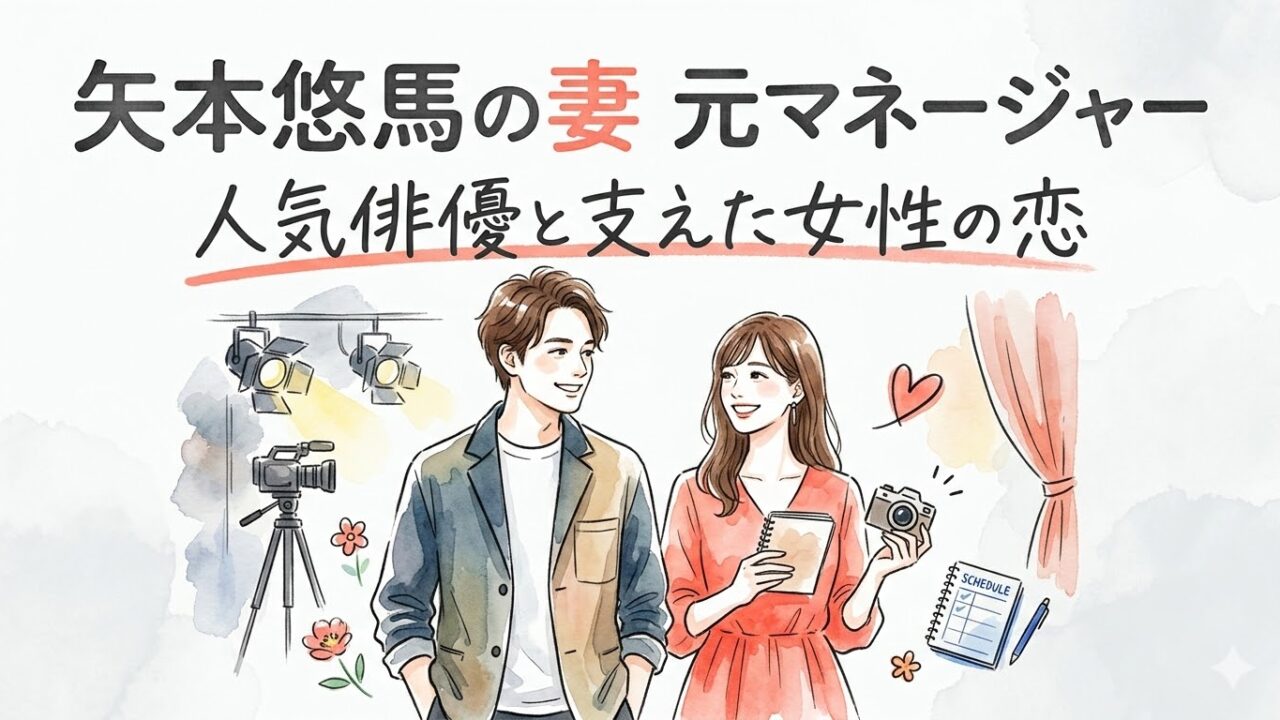 矢本悠馬の奥さんは広瀬すず元マネージャー！馴れ初めと夫婦愛に迫る